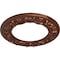 Ekena Millwork Ribbon with Bow Medallion (Canopies up to 7 1/2"), 12 1/4"OD x 7 1/2"ID x 7/8"P, Copper Penny CM12RICPS - alternate 2